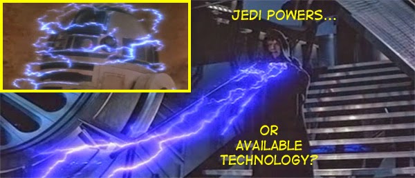 Jedi powers... or available technology?