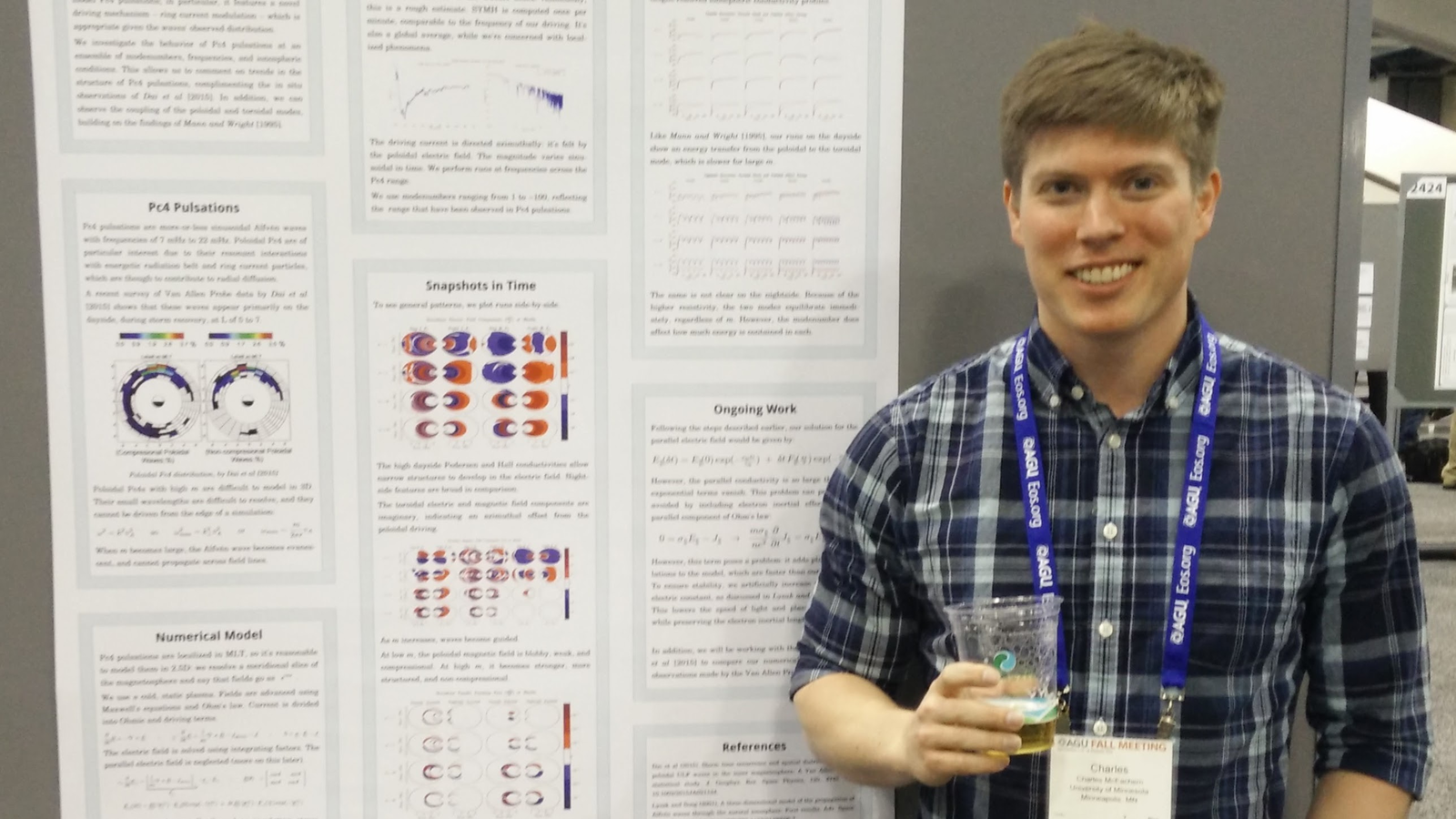 Charles at AGU, December 2015